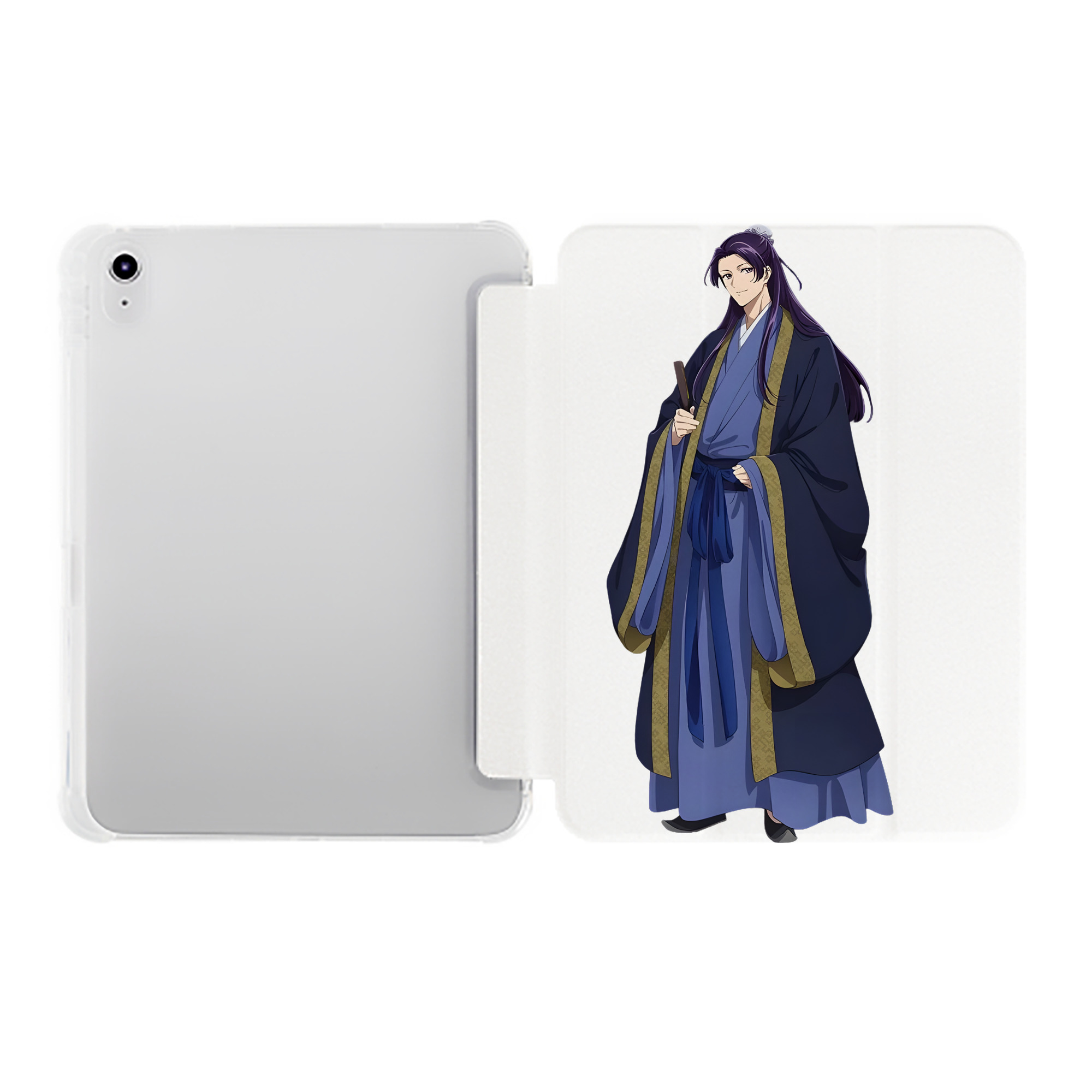 （画像用） 薬屋のひとりごと The Apothecary Diaries IPad ケース ペン収納付き 三つ折りスタンド PUレザー×シリコン 対応機種9.5/10.5/10.9インチ